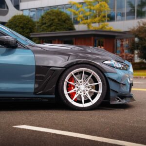 AE DESIGN - BMW M3 G80 / M4 G82 DRY CARBON FIBER V2 WIDE BODY SIDE FENDERS