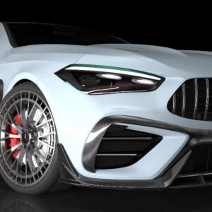 AERO CARBON - MERCEDES BENZ CLE53 DRY CARBON FIBRE FRONT LIP