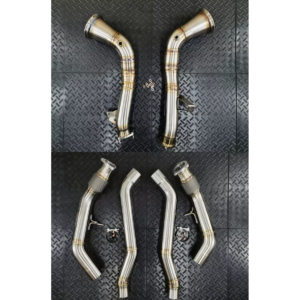 RedStar Exhaust Downpipe Resonator Delete for Audi C8 S6/S7