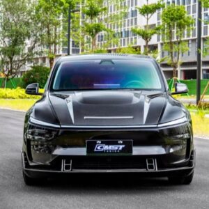 CMST - TESLA MODEL Y JUNIPER 2025+ CARBON FIBER / FRP V2 HOOD BONNET