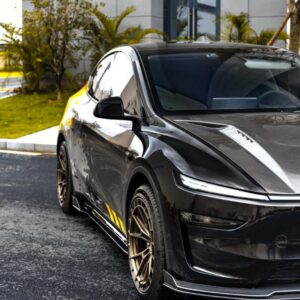 CMST - TESLA MODEL Y JUNIPER 2025+ CARBON FIBER V1 SIDE SKIRTS