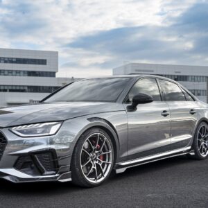 KARBEL - AUDI A4 / S4 B9 B9.5 DRY CARBON FIBRE SIDE SKIRTS V2