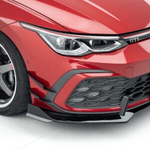 KARBEL - VOLKSWAGEN GOLF GTI MK8 GLOSS BLACK FRONT CANARDS