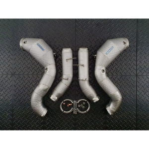 RedStar Exhausts Downpipes For - Mercedes C63 Facelift W205