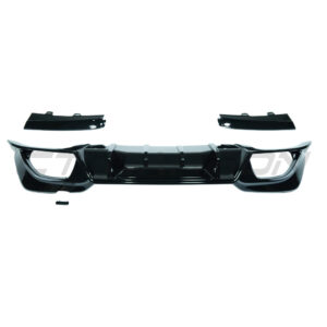 BMW 3 SERIES G20/G21 2018-2022 PRE-LCI GLOSS BLACK DIFFUSER AND TIPS - V3