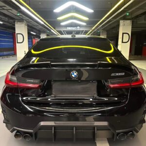 AERO CARBON - BMW 3 SERIES G20 LCI ABS PLASTIC REAR DIFFUSER XG STYLE