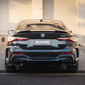 KORE - BMW 4 SERIES G22 GLOSS BLACK ABS REAR DIFFUSER
